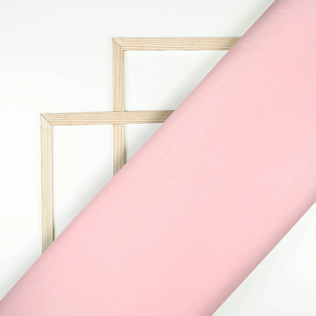 Baby Pink Plain Cotton Cambric Fabric