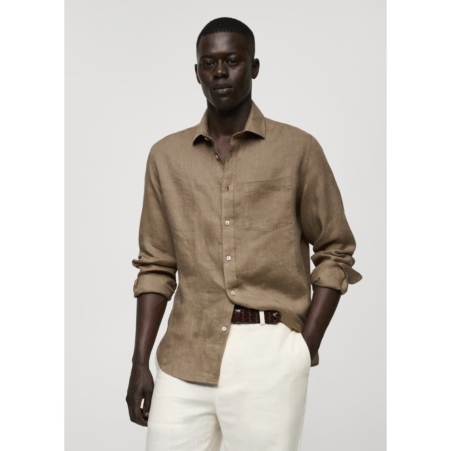 The Granite Linen Shirt.