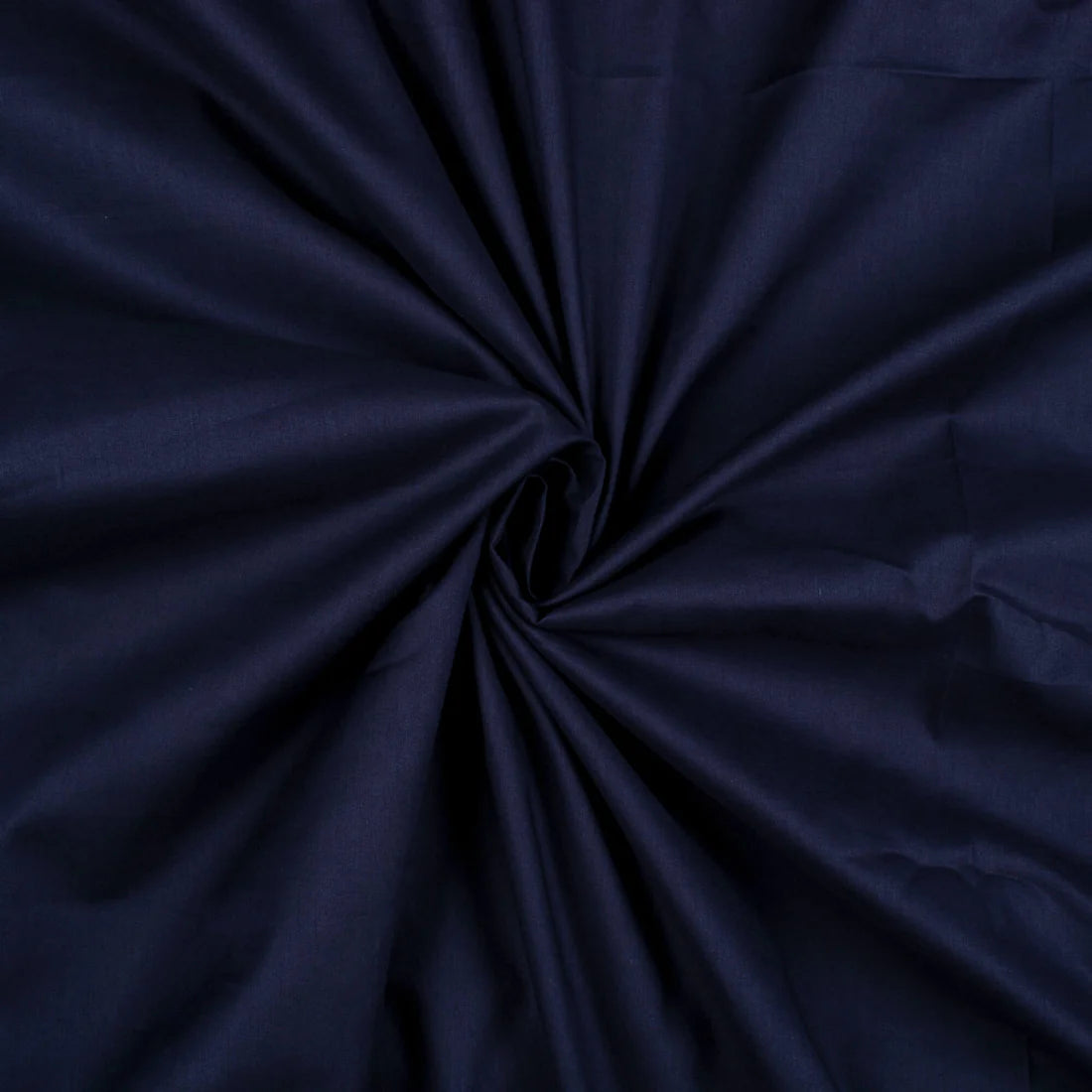 Navy Blue Plain Cotton Cambric Fabric