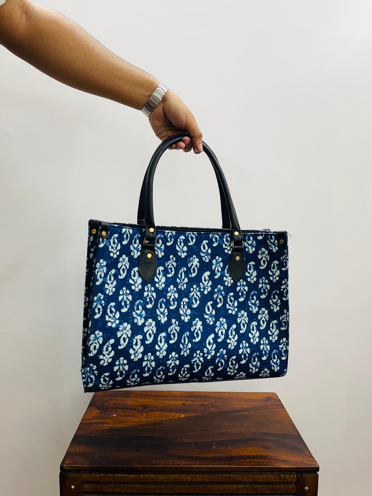 The Indigo Tote