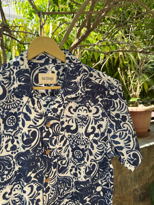 The Indigo Oasis Shirt