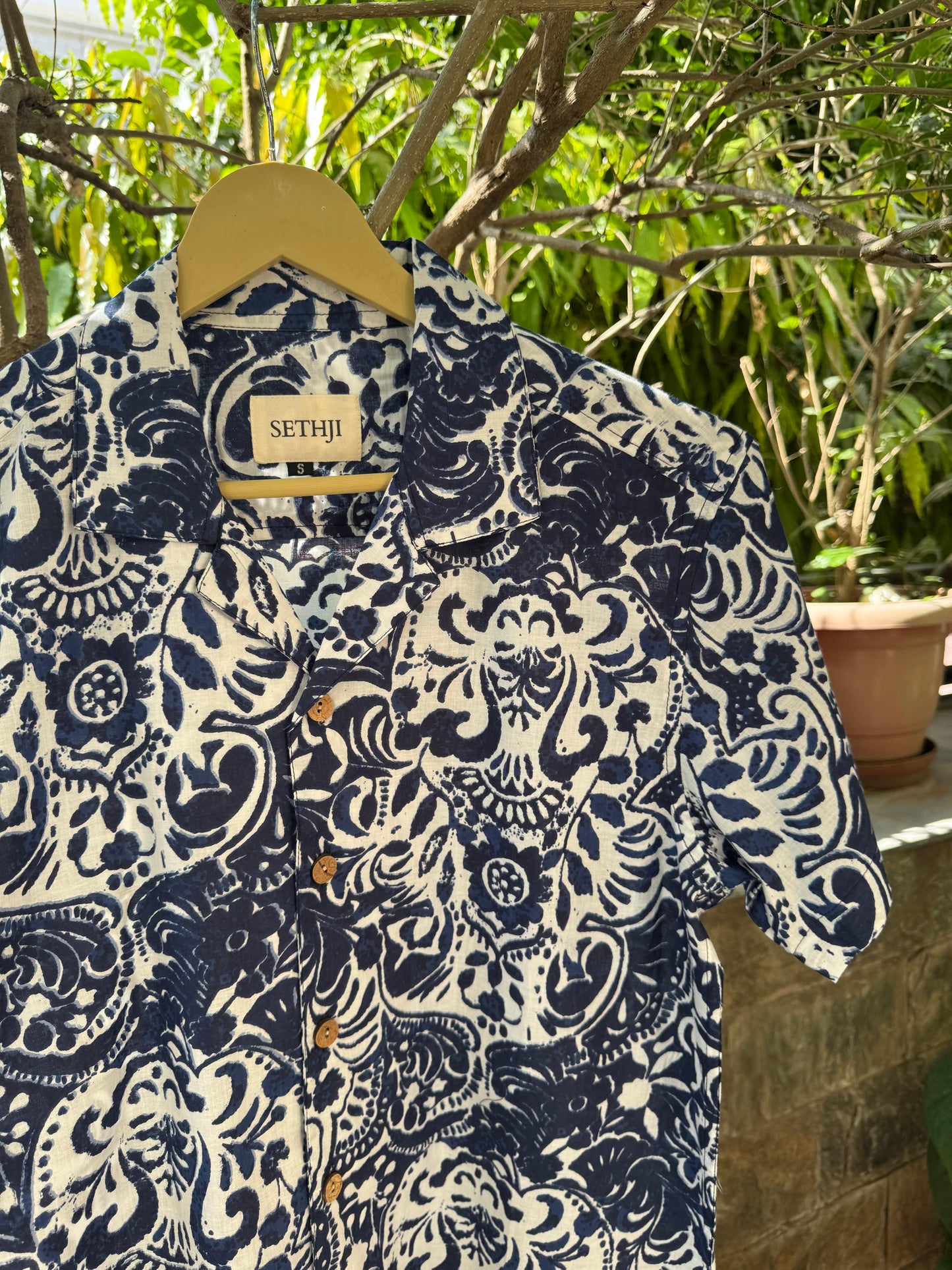 The Indigo Oasis Shirt